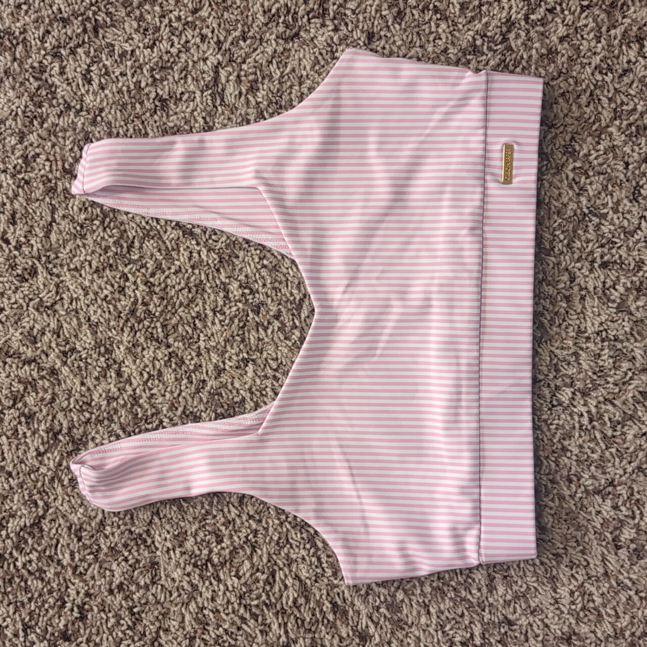 Pink & White Cleo Harper Bra Size Small